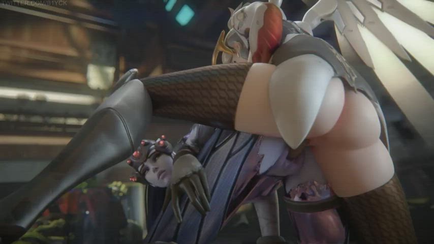 3D Doggystyle Hentai Overwatch Rule34 gif