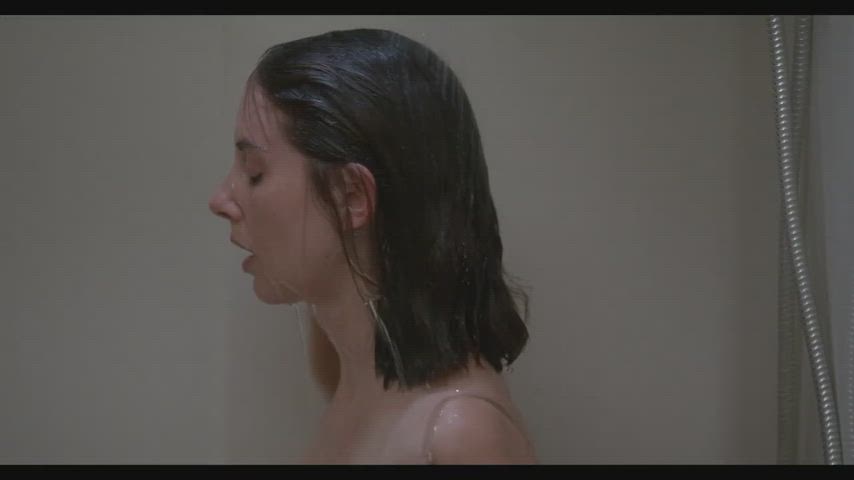 Alison brie in the shower