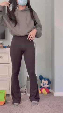 femboy leggings sissy gif