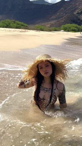 bikini celebrity tiktok gif