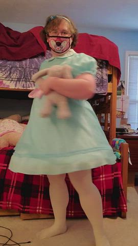 crossdressing diaper sissy gif