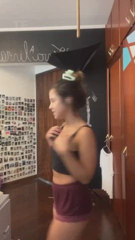 brazilian brunette lapdance gif