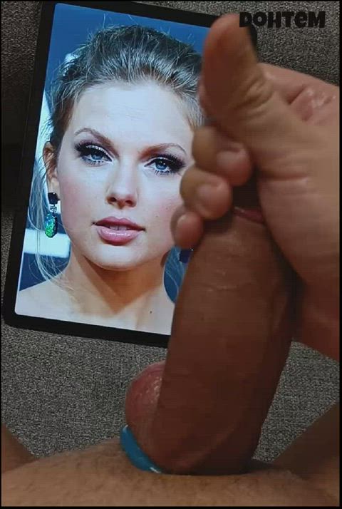 babecock big dick celebrity jerk off male masturbation moaning taylor swift tribute