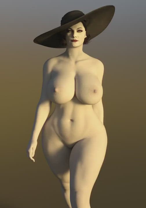 3D Big Tits Nude gif
