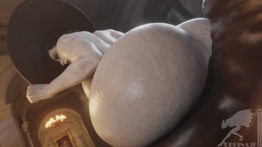 3d animation huge ass reverse cowgirl rule34 sideboob thick thighs gif