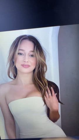 alycia debnam-carey big dick celebrity cumshot facial masturbating tribute gif