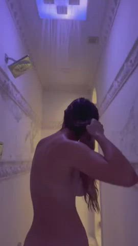 Amanda Cerny Bathroom Celebrity gif