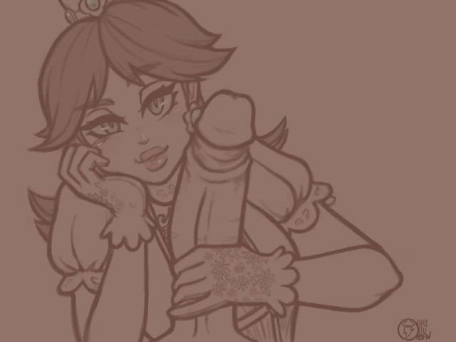 Princess Daisy getting her daily medicine (Raiounsfw) [Mario]