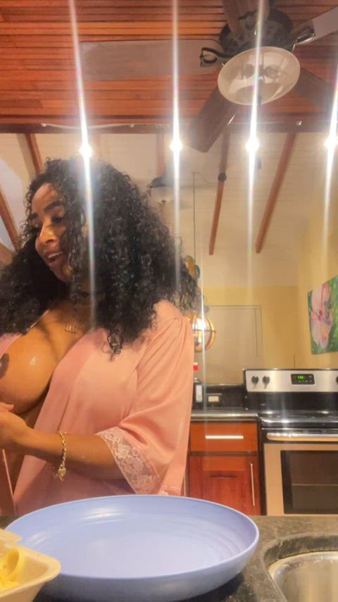 big tits ebony tits gif