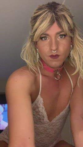 anal hook blonde lingerie gif