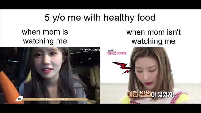 fromis_9 healthy food