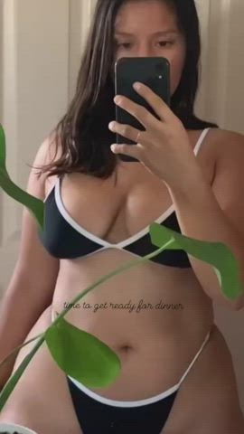 bikini selfie thick gif