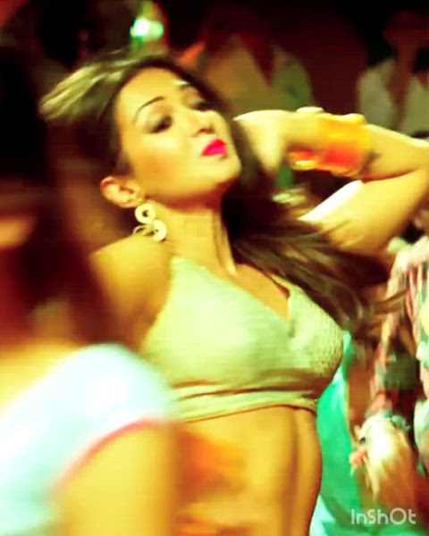 belly button celebrity cleavage dancing indian seduction thighs gif