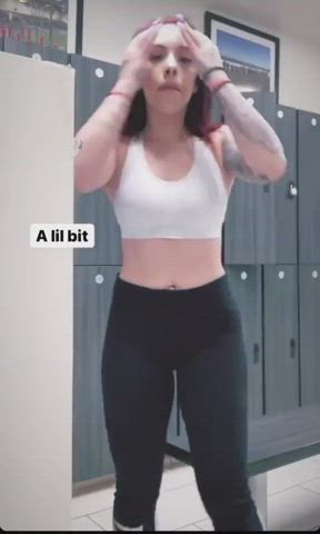 ass booty dancing gym latina leggings thick gif