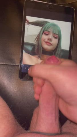 Cumshot Cute Tribute gif