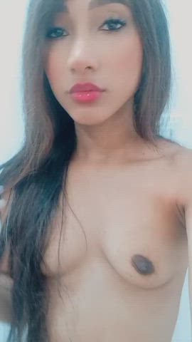 big ass brunette camgirl curvy latina natural tits seduction small tits solo gif