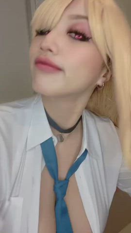 natural tits tiktok tits gif