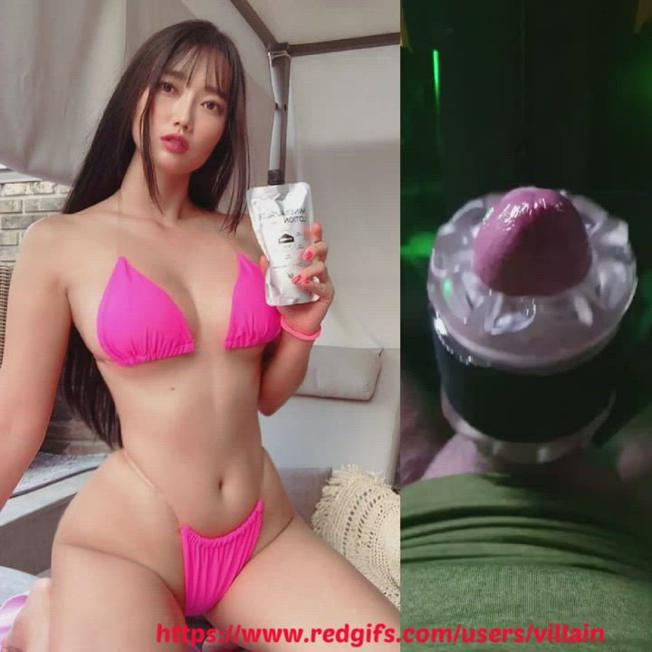 Asian Bimbo Cock Milking