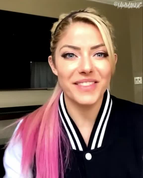 WWE The Bump Alexa Bliss Cute Pose