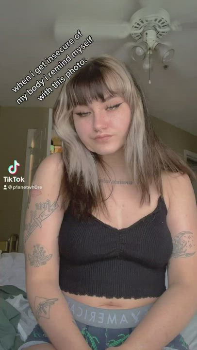 Pretty Tattoo TikTok gif