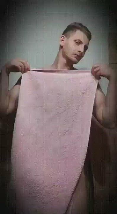 Would you pick up my towel for me ? ??