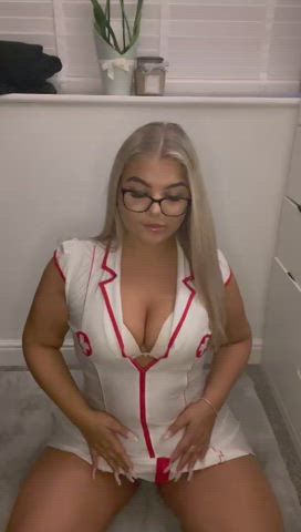 big tits blonde boobs tits gif