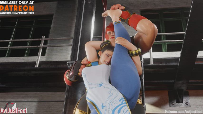 Chun Li Tickling Training