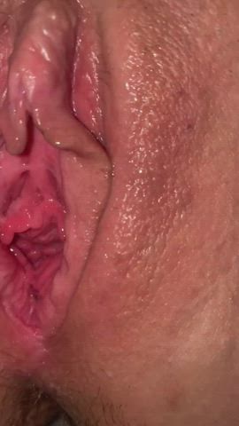 Close up orgasm