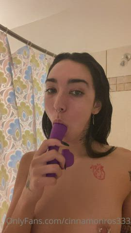 Blowjob OnlyFans Shower gif