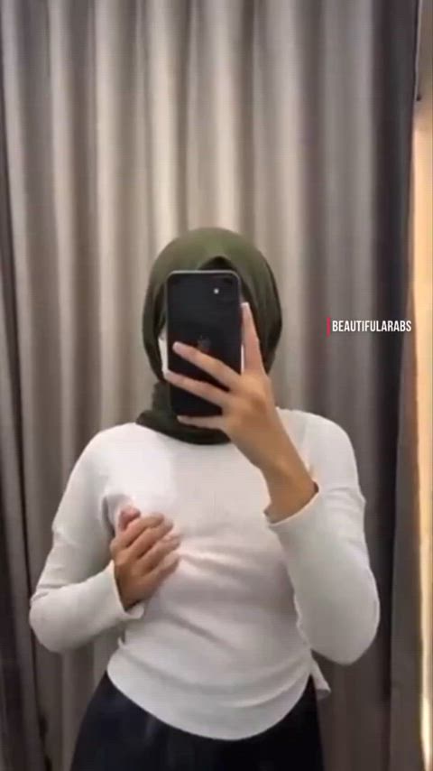 groping hijab malaysian mirror selfie gif