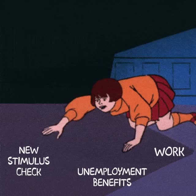 new stimulus check, unemployment benefits ,work