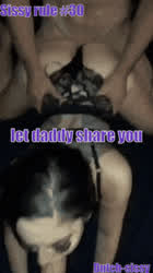 Caption Sissy Submissive gif