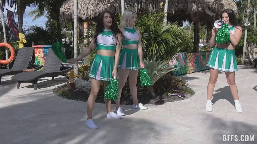 Cheerleader Fuck Fest [Sofie Reyez, Alice Visby, Sabrina Snow]