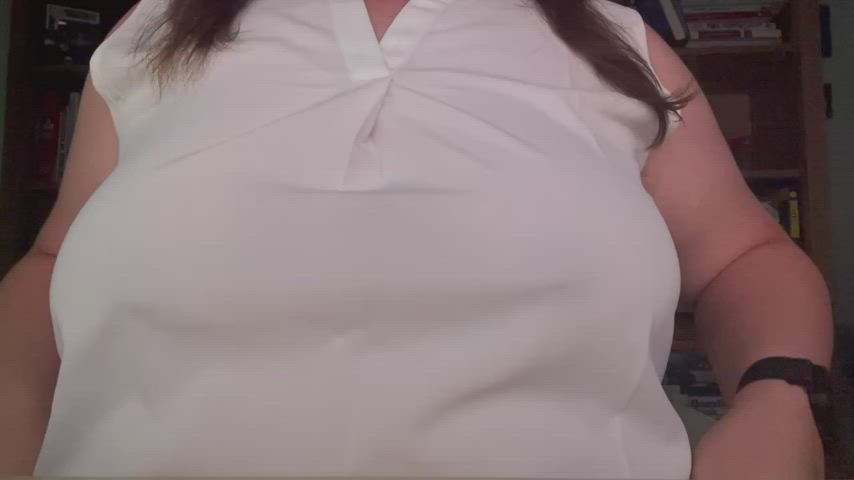 Think my coworkers will notice I’m not wearing a bra?