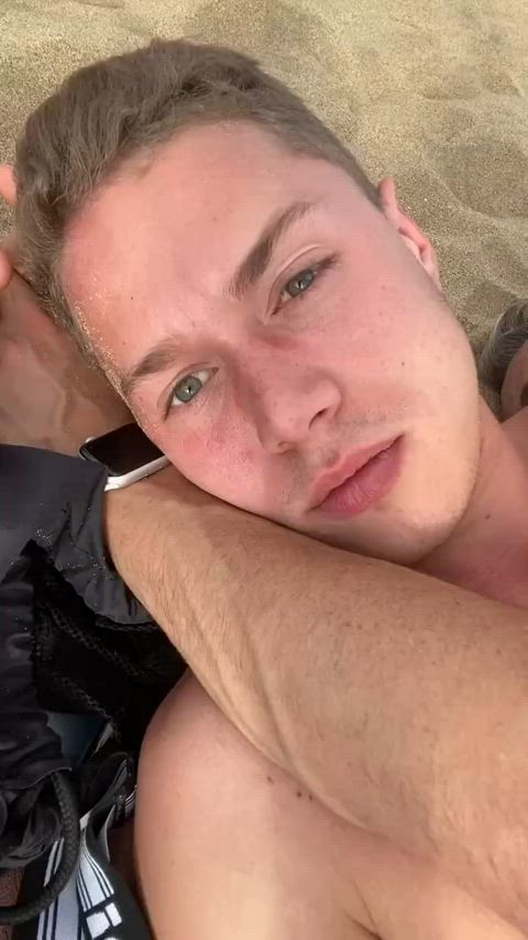 amateur anal bareback beach boyfriend gay hardcore horny outdoor public gif