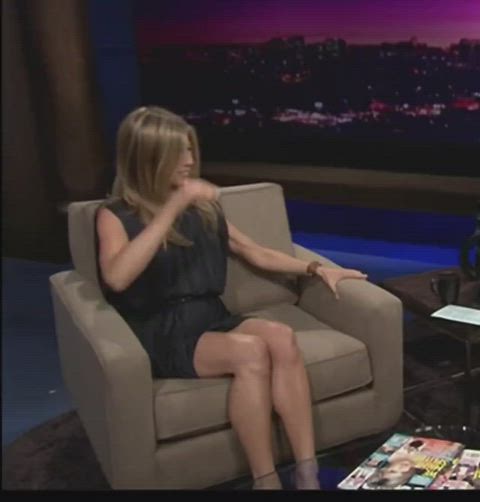 jennifer aniston legs long legs gif