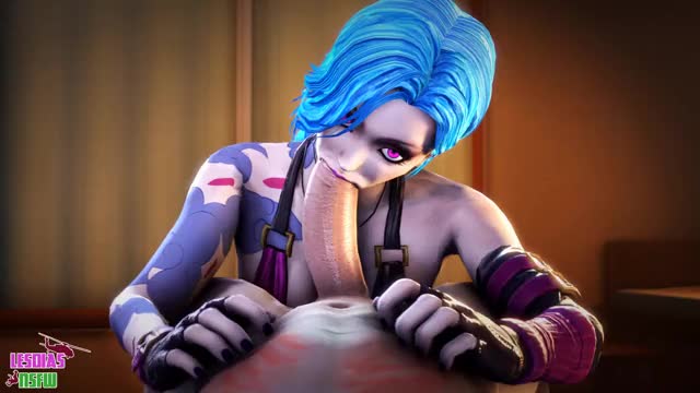 3365948 - Jinx League of Legends Source Filmmaker animated lesdias webm