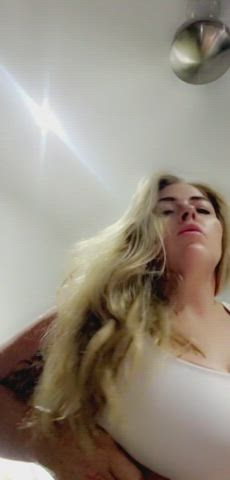 chubby natural tits tits gif