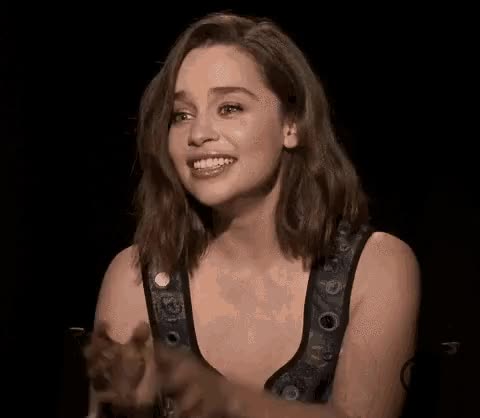 Emilia Clarke Cute Laugh