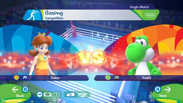 Mario & Sonic at the Rio 2016 Olympic Games Boxing #6 Daisy, Peach, Lugi, Mario