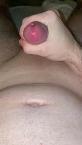 Big cum splash, open wide