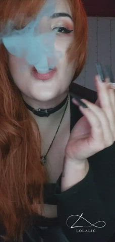 Cute smoking