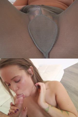 Liza Rowe (Mobile, Ripping Pantyhose &amp; Cumshot)