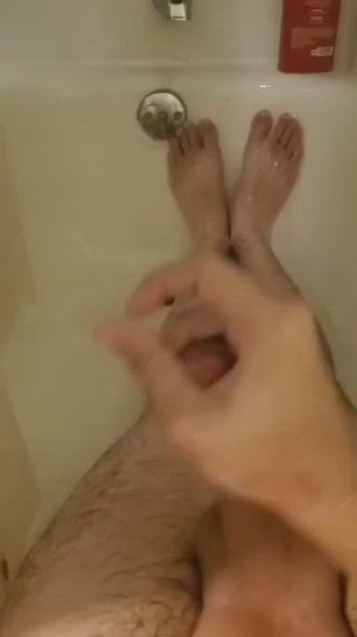 Cumshot Shower Tribute gif