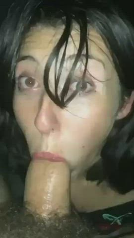 amateur blowjob cum cum in mouth cum swallow sloppy sucking gif