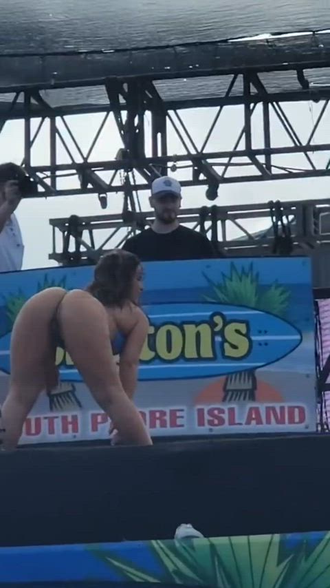 ass bikini spring break thong twerking gif