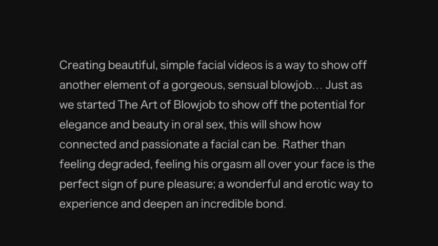 Facial Romantic Sensual gif