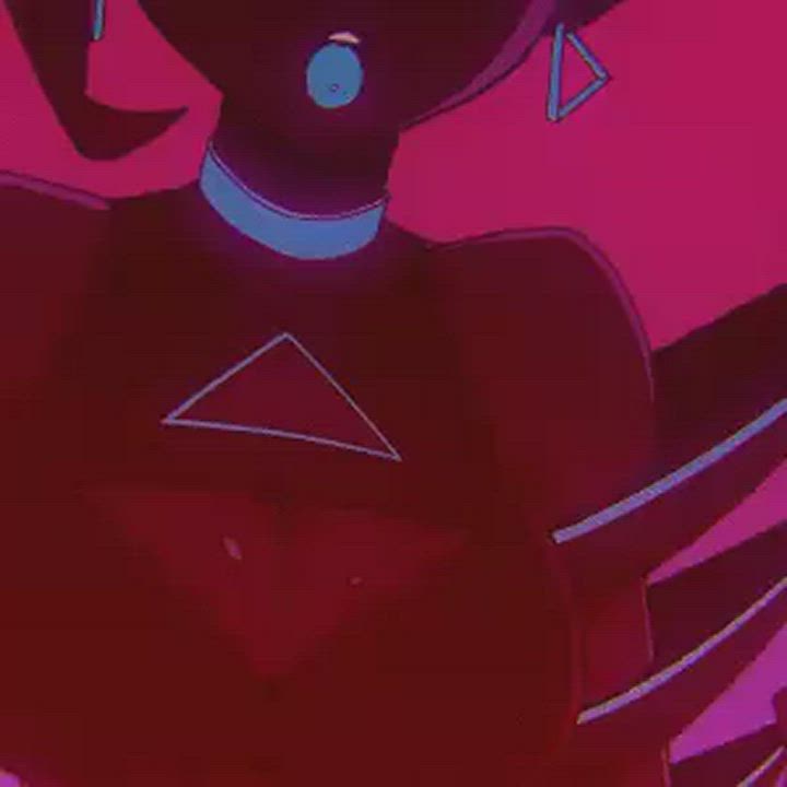 Animation Boobs Nightclub gif