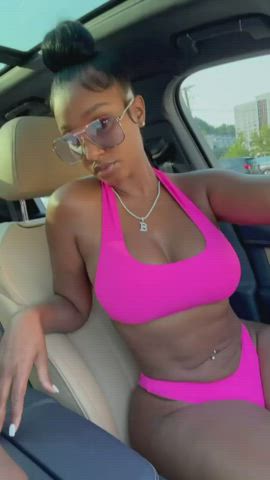 Bikini Body Ebony Non-nude Thick gif