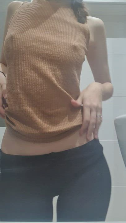 Strip of my boobs!